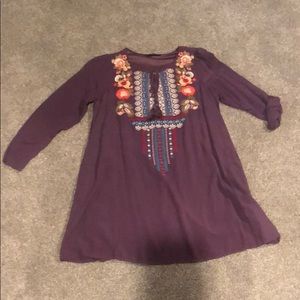 Embroidered Detail Tunic